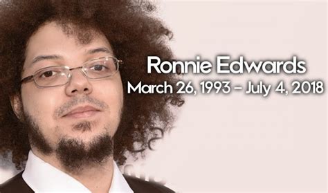 Ronnie Edwards Jr. Committed Suicide